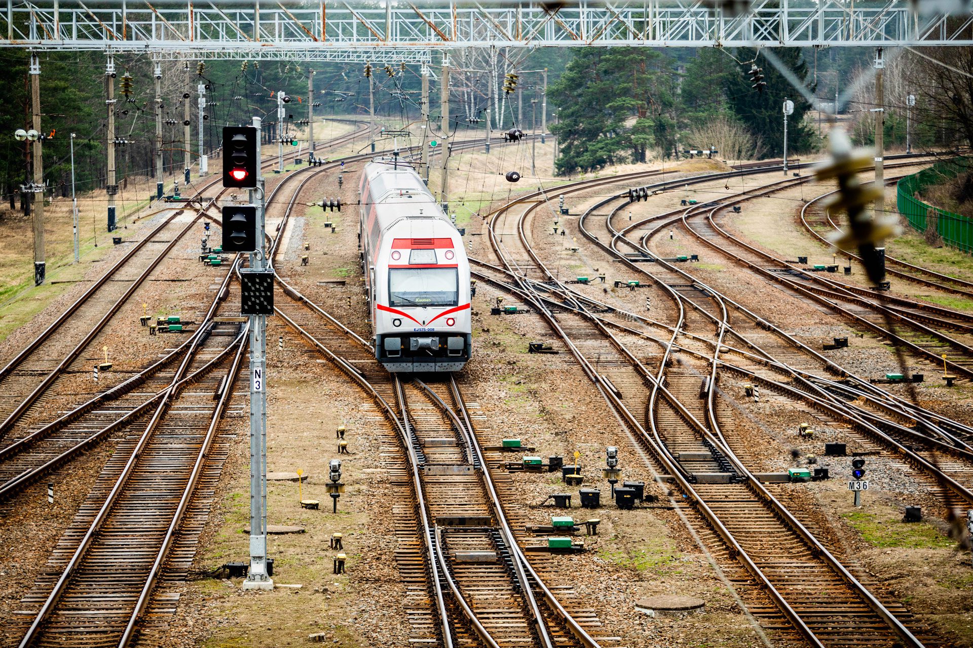 Geležinkelio ruožų elektrifikavimas