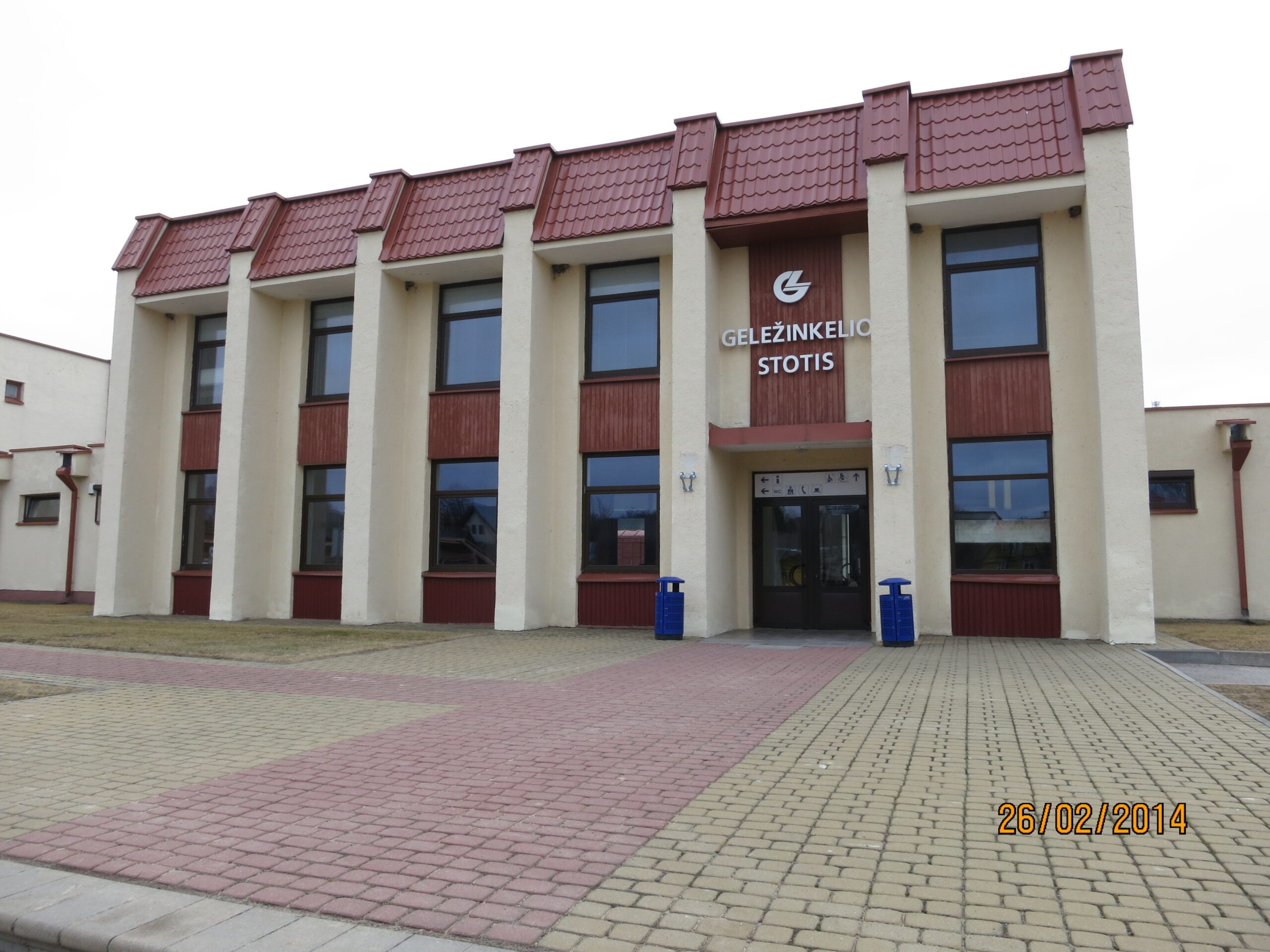 AB „Lietuvos geležinkeliai” aukciono būdu nuomoja 13,34 kv.m patalpas Ignalinos geležinkelio stoties pastate adresu Geležinkelio g. 19, Vilnius