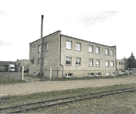 Išnuomojamos 343,10 kv. m. dirbtuvių patalpos, esančios Panevėžio m., Geležinkelio g. 25M
