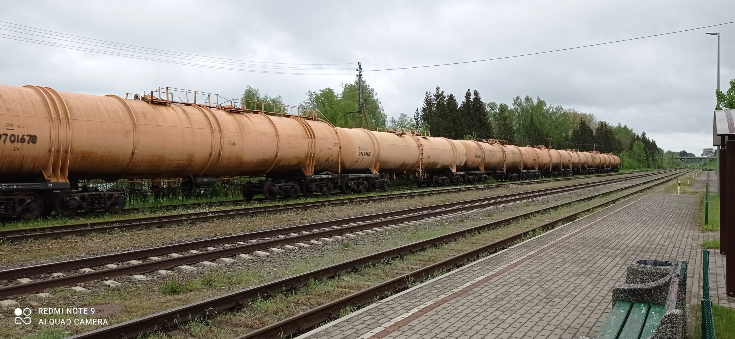 8-ių ašių cisterninių vagonų aukcionas Nr. 2021TVPC-52