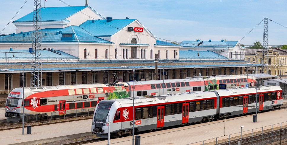 Jungtinis traukinio ir Vilniaus viešojo transporto bilietas